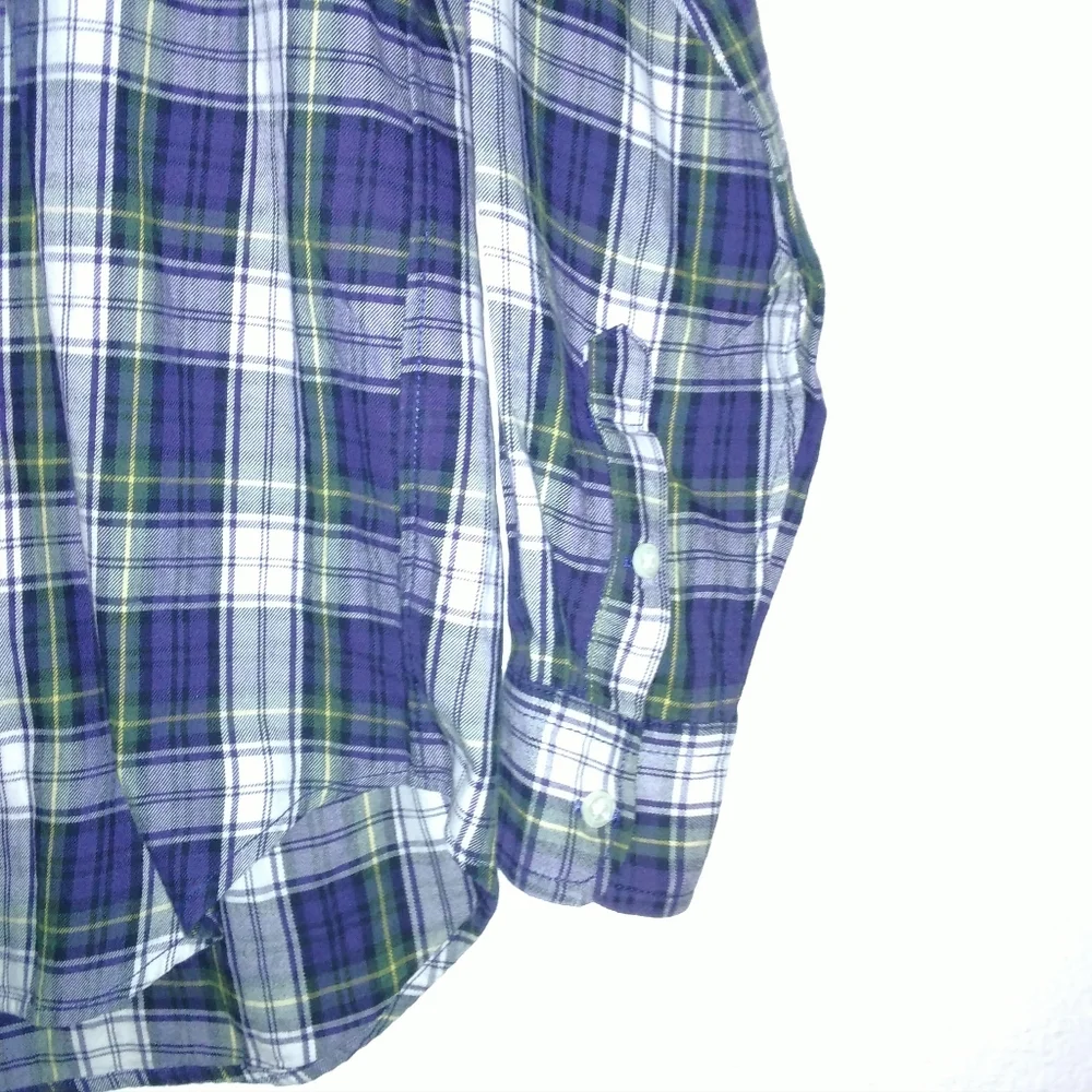 Ralph Lauren Plaid Button Down Shirt